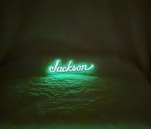 Adesivo jackson guitars glow - adesivo,