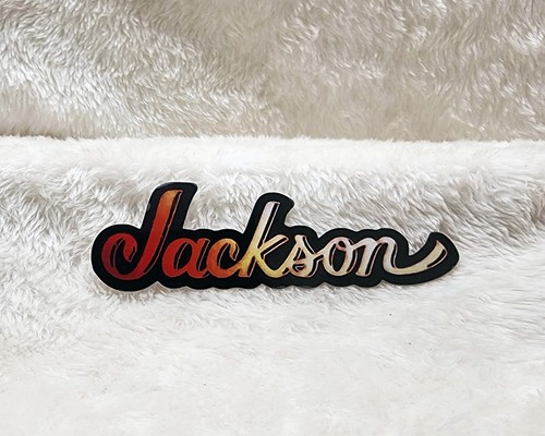 Jackson chitarre rosso giallo - rosso,