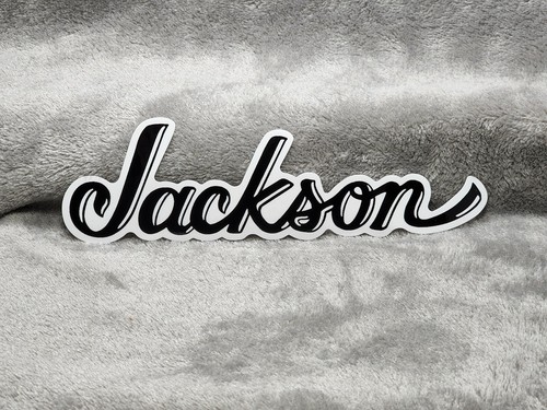 Adesivo jackson guitars - jackson, "nero"