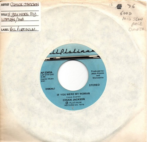Chuck jackson you were my - chuck,